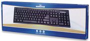 MANHATTAN Keyboard, USB, Full size, black 175708
