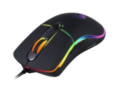 RAZEAK 8D gaming mouse 6400DPI with RGB effects, braided cable, RM-082