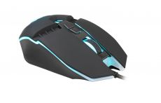 RAZEAK 7D gaming mouse 4000DPI with RGB effects, braided cable, RM-072