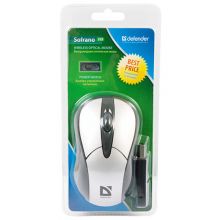 DEFENDER "SOFRANO" Wireless optical mouse, Sofrano 335S, 2 buttons + 1 scroll, 1000dpi, USB
