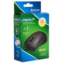 DEFENDER Mouse, black, optical, PS/2, F110B1