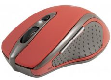 DEFENDER Wireless optical mouse Safari MM-675 Nano, red, SAFARI675SunSet