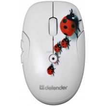 DEFENDER Wireless optical mouse, To-GO MS-565 Nano, TO-GOMS565Ladybird, 52567