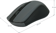 DEFENDER Wireless optical mouse ACCURA 935 grey, 3 buttons, up to 1600 dpi, ACCURA935-grey, 52936