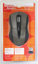 DEFENDER Wireless optical mouse Accura MM-965 brown, 6 buttons, 800-1600dpi, ACCURA965, 52968