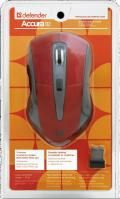 DEFENDER Wireless optical mouse Defender Accura MM-965 red, 6 buttons, 800-1600dpi, 52966