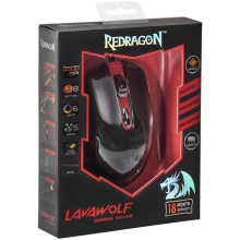Redragon Wired optical gaming mouse Redragon LAWAWOLF DS2443, 7 programmable buttons, up to 3500 dpi, 70236