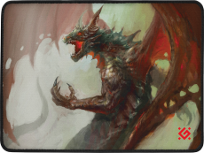 DEFENDER Gaming mouse pad MP-Dragon Rage M 360x270x3 mm, cloth+rubber, 50558