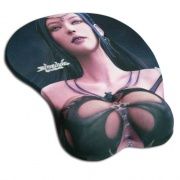 DEFENDER Gel mouse pad "Beauty", black, MP906k2