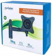 MANHATTAN Universal Flat-Panel TV Articulating Wall Mount Single arm supports one 13” to 27” television, 423700