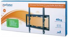 MANHATTAN Universal Flat-Panel TV Low-Profile Wall Mount Supports One 32” to 55” Television up to 40.0 kg, 460934