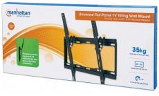 MANHATTAN Universal Flat-Panel TV Tilting Wall Mount Supports One 32” to 55” Television up to 35.0 kg, 460941