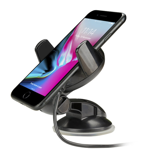 Telefono laikiklis su Qi belaidžio krovimo funkcija