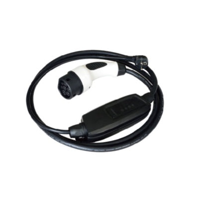 Įkroviklis elektromobiliams, Duosida Type2-Schuko, 16A, 3.6kW, 1-fazis, 5m