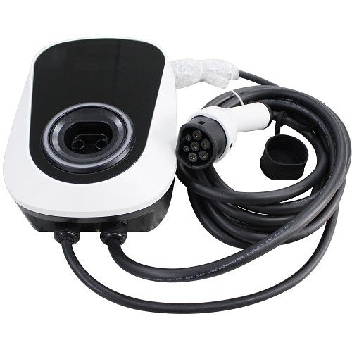 Elektromobilio įkrovimo stotelė,Type2, 22kW, 32A, 3-fazė, su 5m įkrovimo laidu