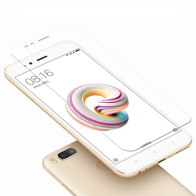 Apsauginis grūdintas stiklas Xiaomi Mi A1 (2.5D, skaidrus)