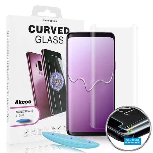 Apsauginis stiklas Samsung Galaxy S9+ (su silikoniniais klijais)