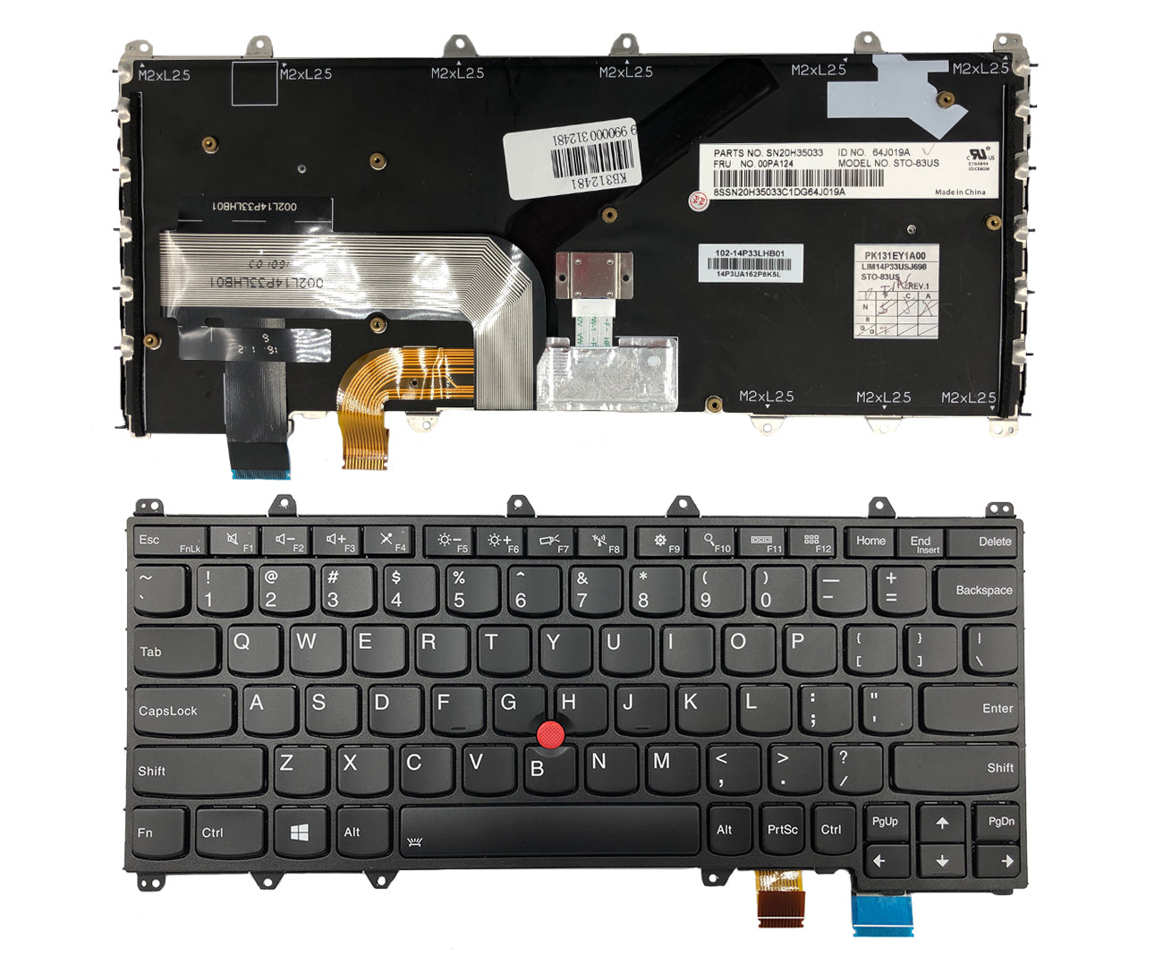 Klaviatūra LENOVO: Yoga 260