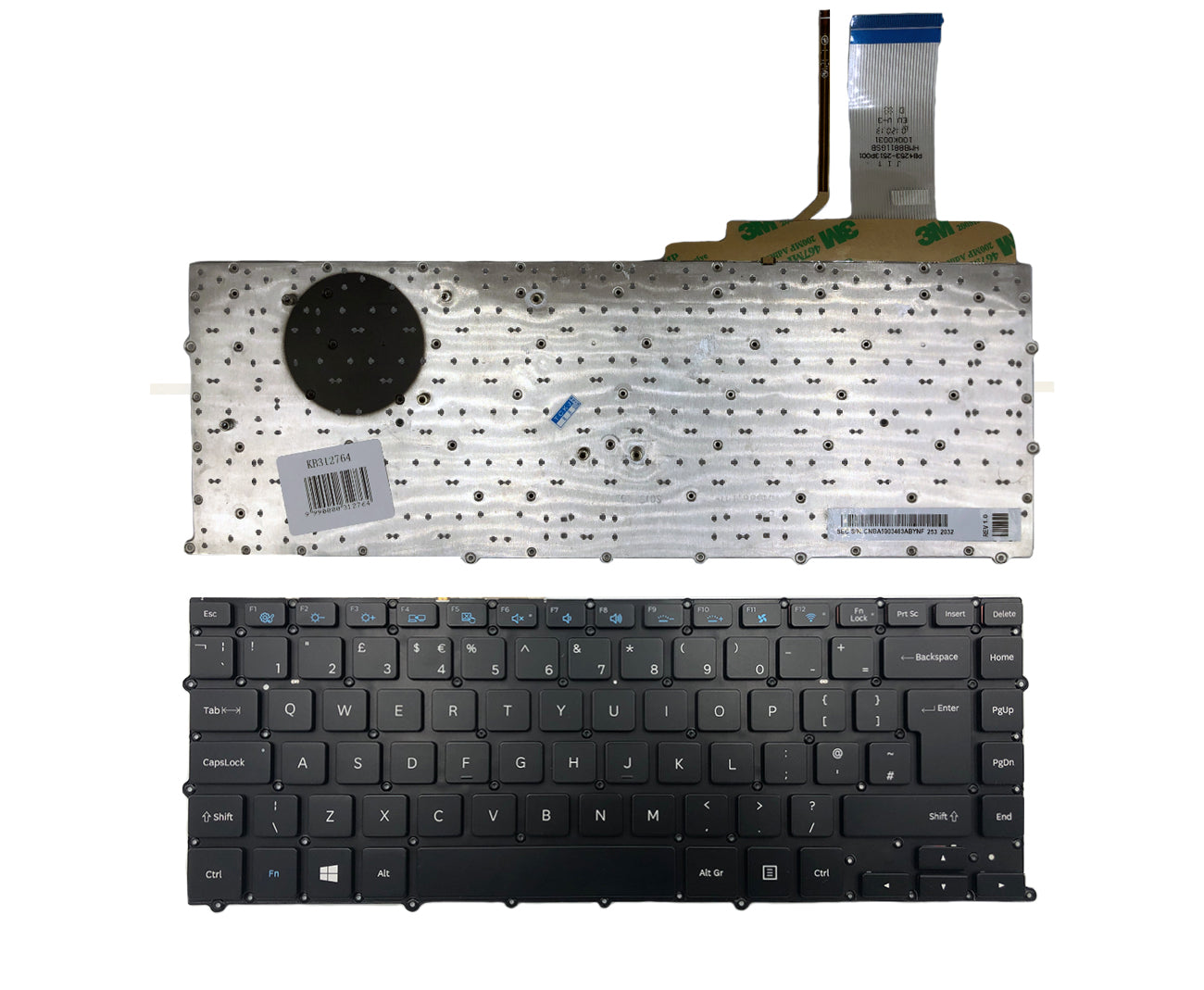 Klaviatūra SAMSUNG: NP900X4B, NP900X4C, NP900X4D UK