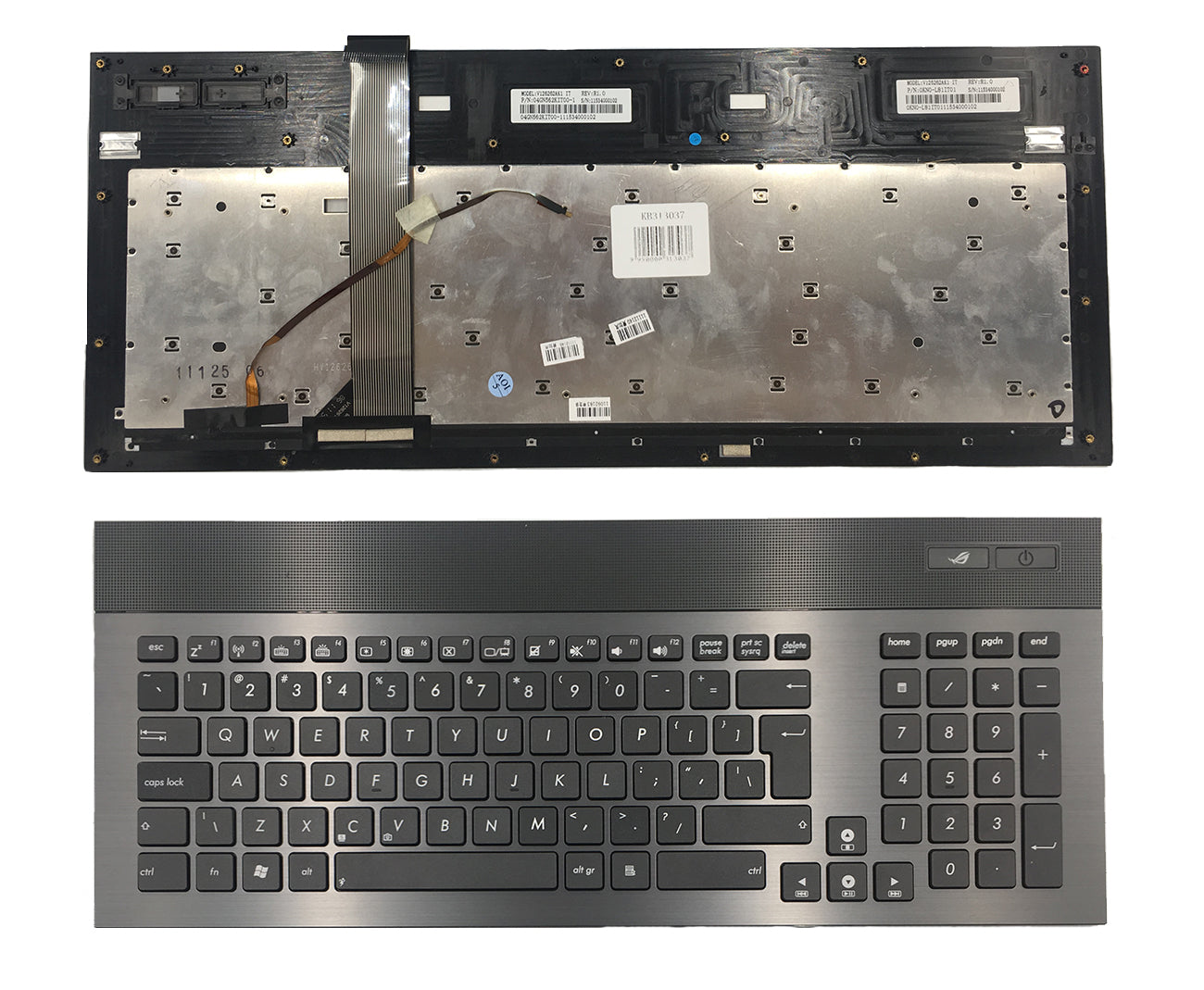 Klaviatūra ASUS: G74, G74S, G74Sx, UK