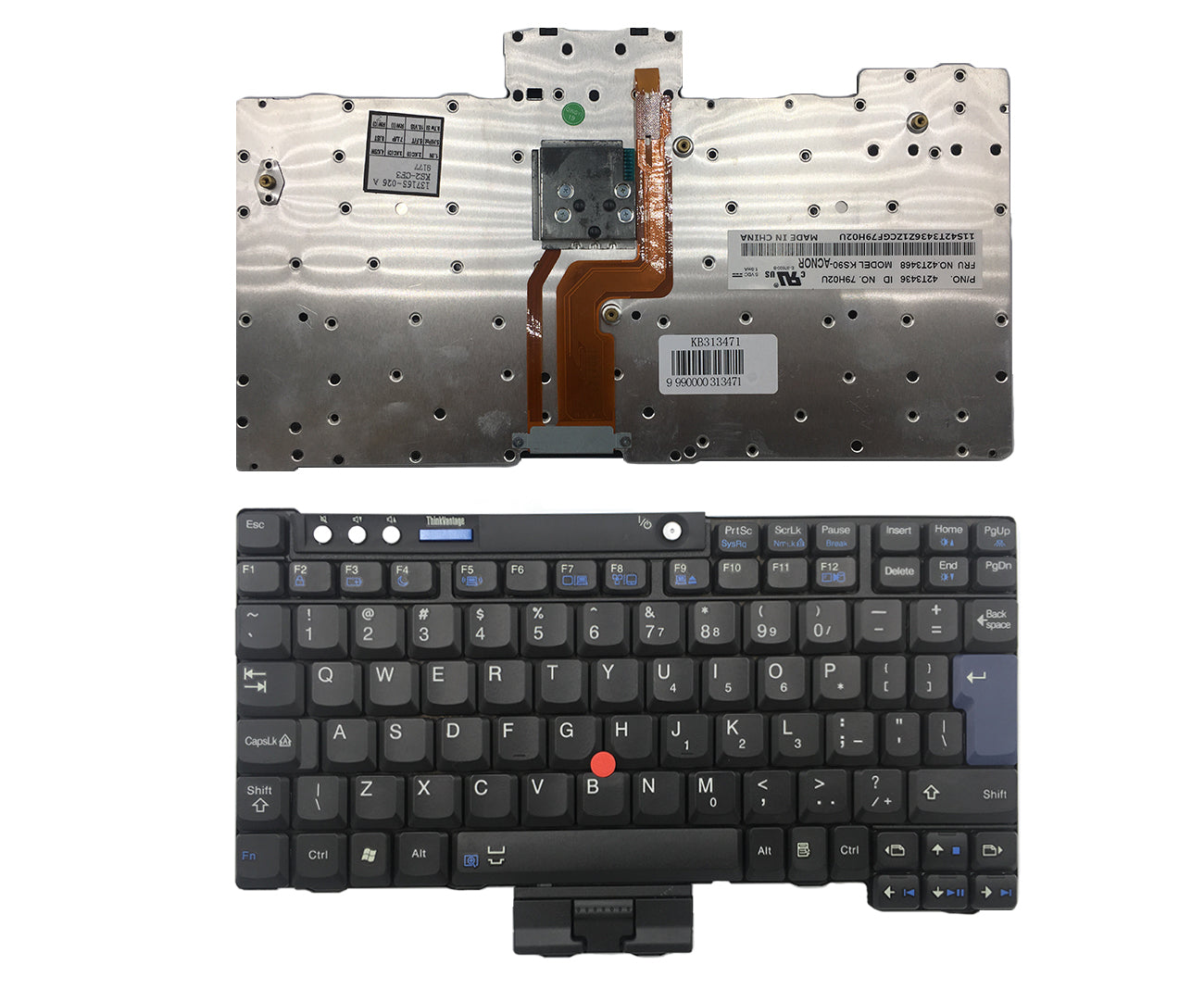 Klaviatūra Lenovo: IBM ThinkPad X60, X60S, X61, X61S