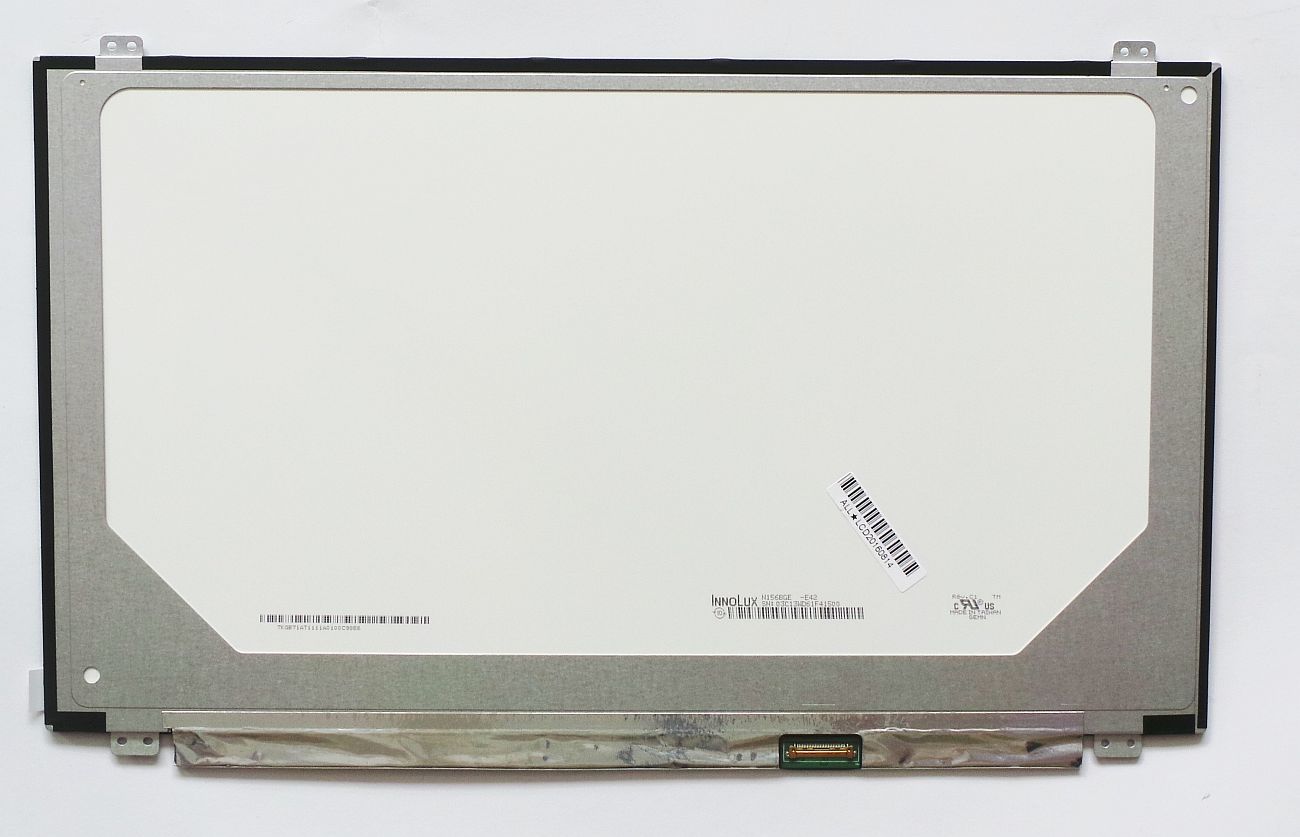 Matrica 15.6" 1366x768 HD, LED, blizgus, SLIM, 30pin (dešinėje) EDP, A+