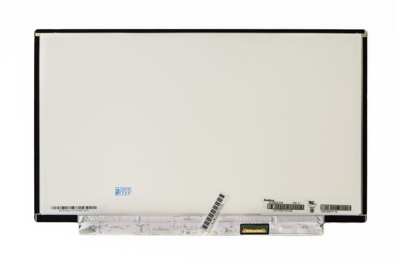 Matrica 13.3" 1366x768 HD, LED, SLIM, matinis, 30pin (dešinėje), EDP, A+