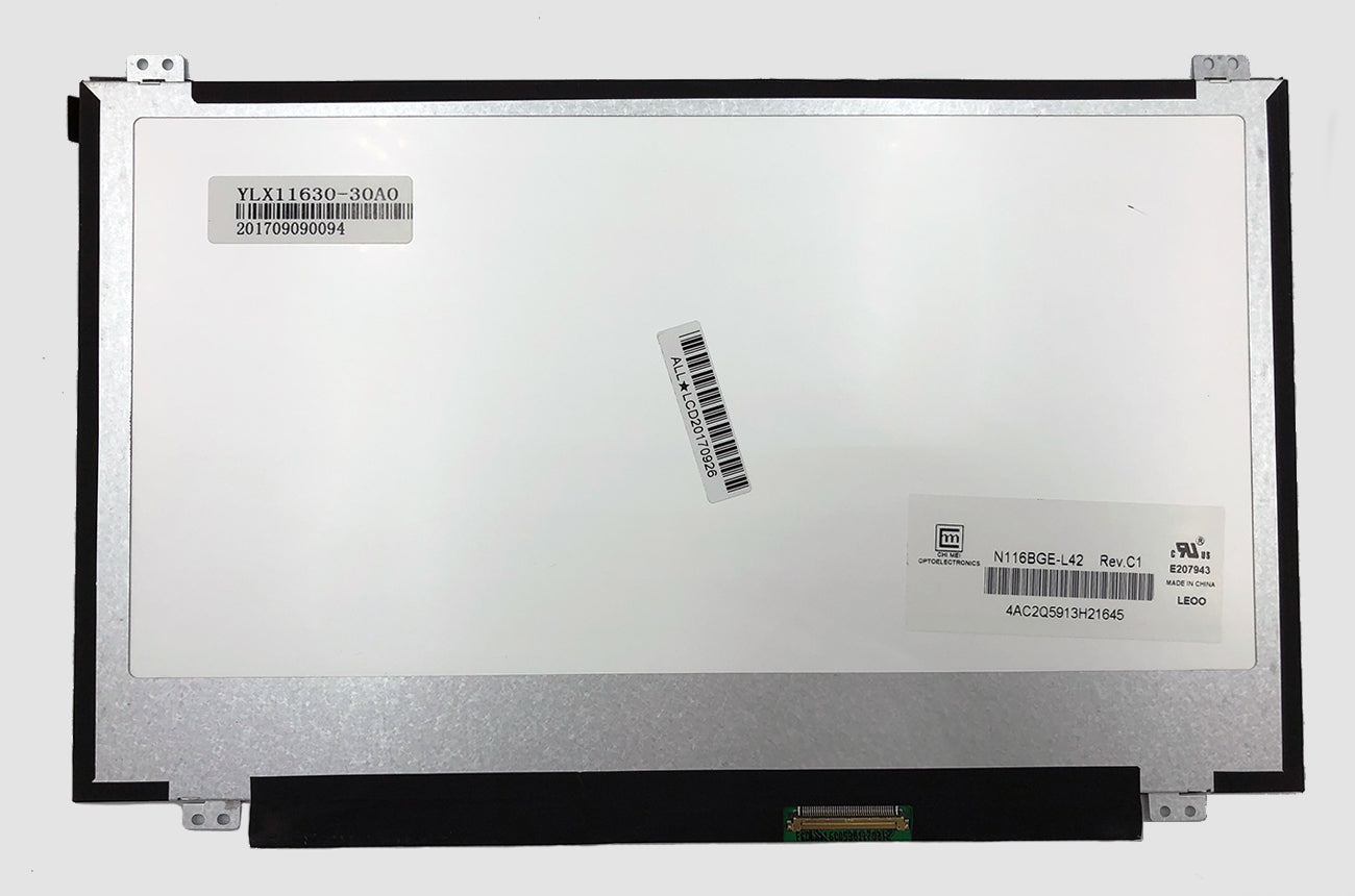 Matrica 11.6“ 1366x768 HD, SLIM, blizgi, 40pin (dešinė), A+