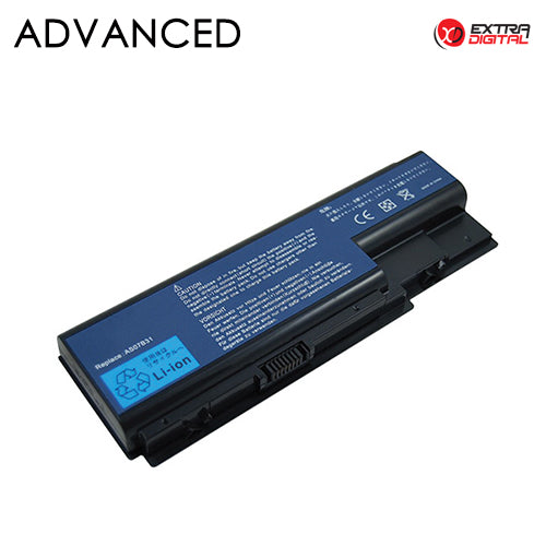 Nešiojamo kompiuterio baterija ACER AS07B31, 5200 mAh, Advanced