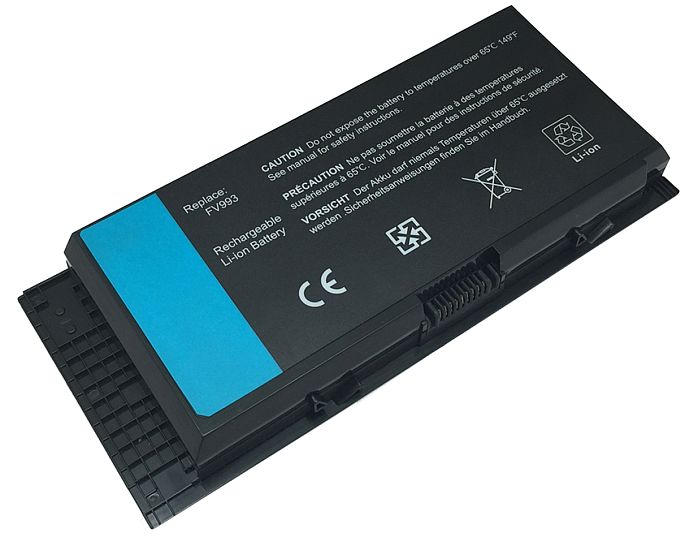 Nešiojamo kompiuterio baterija, Advanced, DELL FV993, 7800mAh