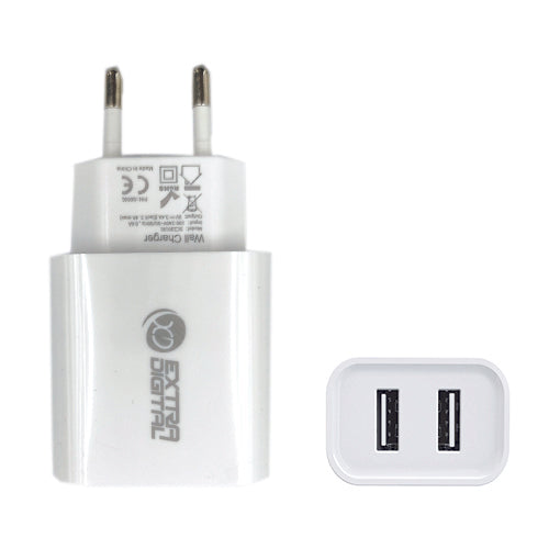 Kroviklis 2xUSB: 220V, 3.4A