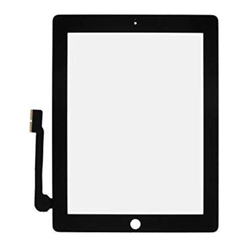 Lietimui jautrus planšetinio kompiuterio stikliukas iPad 4 juodas ORG