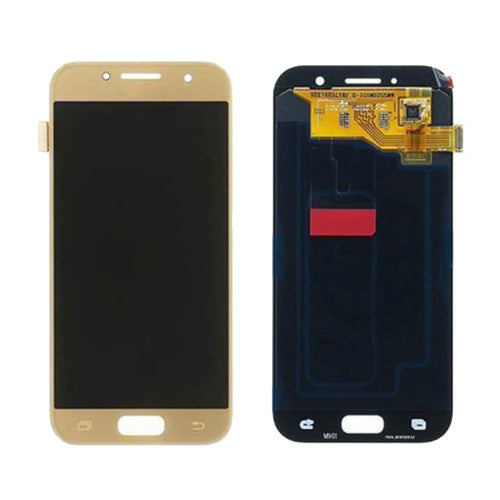 Ekranas Samsung Galaxy A3 (2017, auksinis) ORG