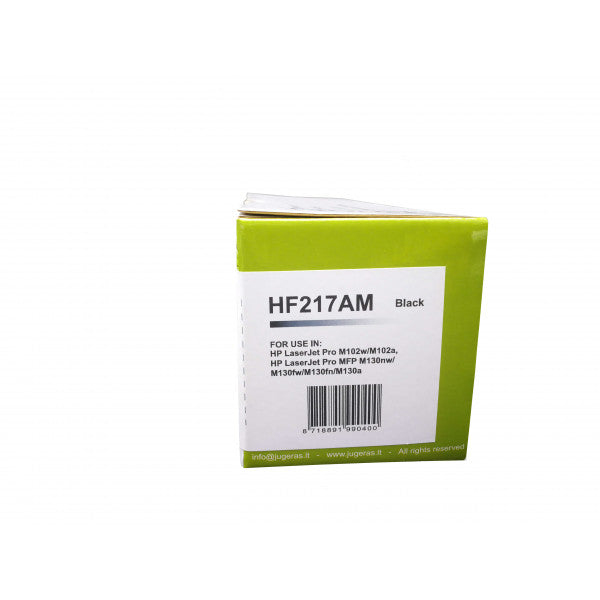 Analoginė HP CF217A BK su mikr. PP