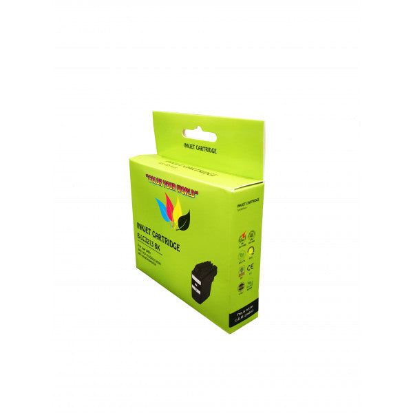 Analoginė kasetė Brother LC3213 BK Green box