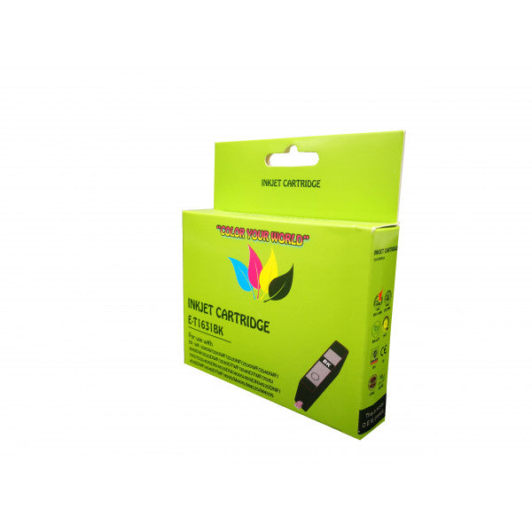 Analoginė kasetė Epson T16 XL (T1631) BK Green box