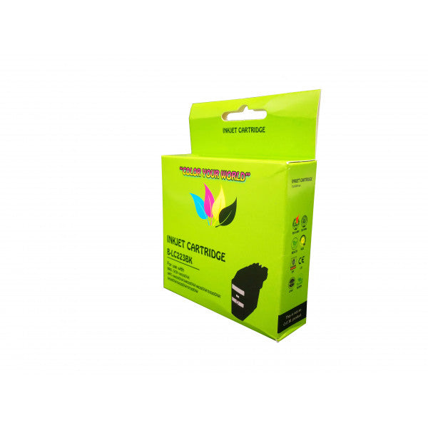 Analoginė kasetė Brother LC-223 BK Green box