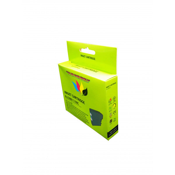 Analoginė kasetė Brother LC1100/980 C Green box