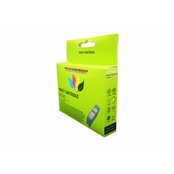 Analoginė kasetė Epson T0712 C (T071240) Green box