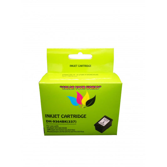 Analoginė kasetė HP 337 (C9364EE) BK Green box