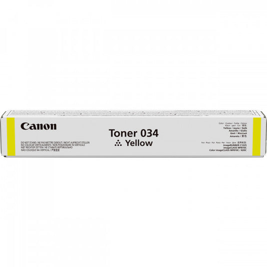 OEM kasetė Canon 034 Yellow (9451B001)