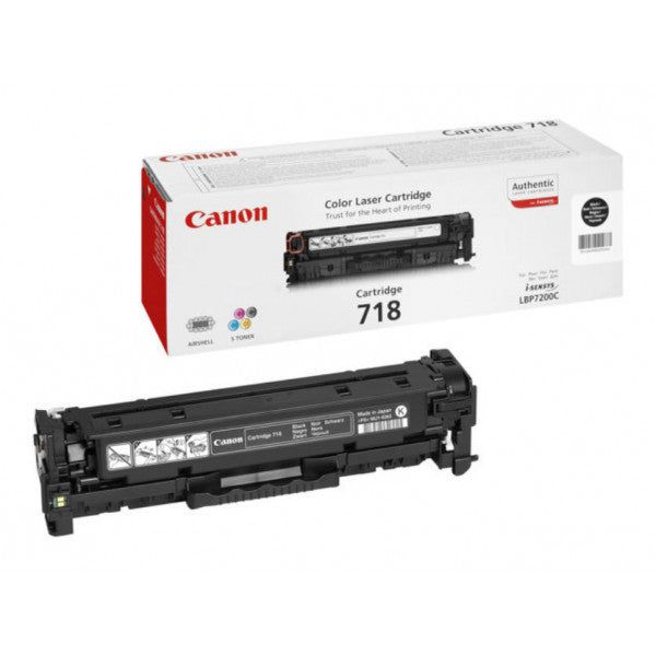 OEM kasetė Canon 718 Black (2662B002)