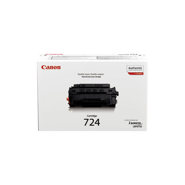 OEM kasetė Canon 724 BK