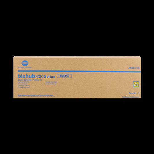 OEM kasetė Minolta TN-318 Yellow (A0DK253) 8k