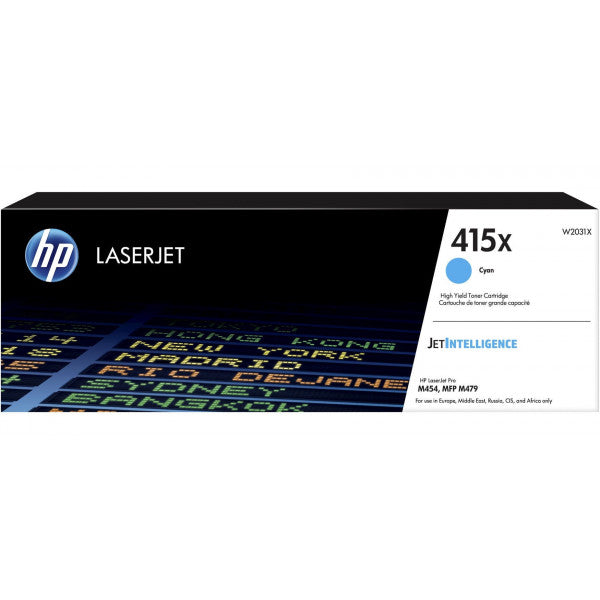 OEM kasetė HP 415X cyan, contract