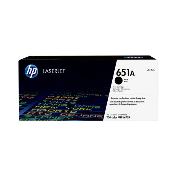 OEM kasetė HP No.651a (CE340A) Black