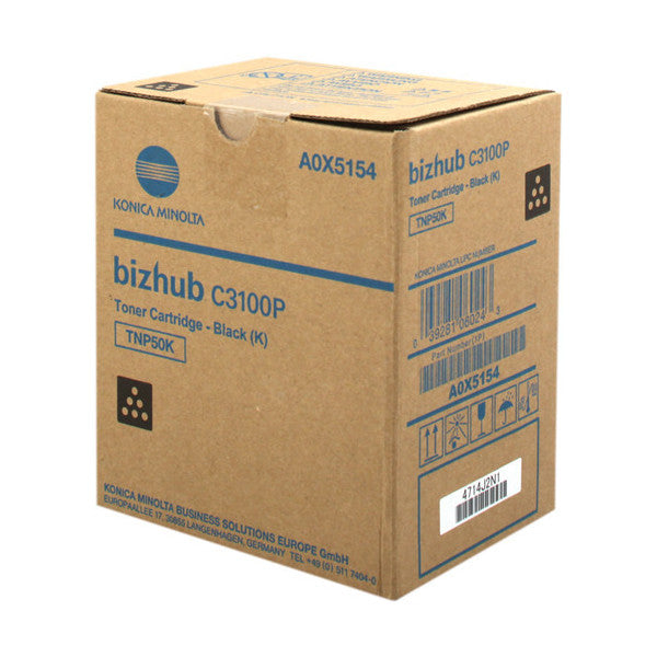 OEM kasetė Konica-Minolta TNP-50 Black (A0X5154) 5000 psl.