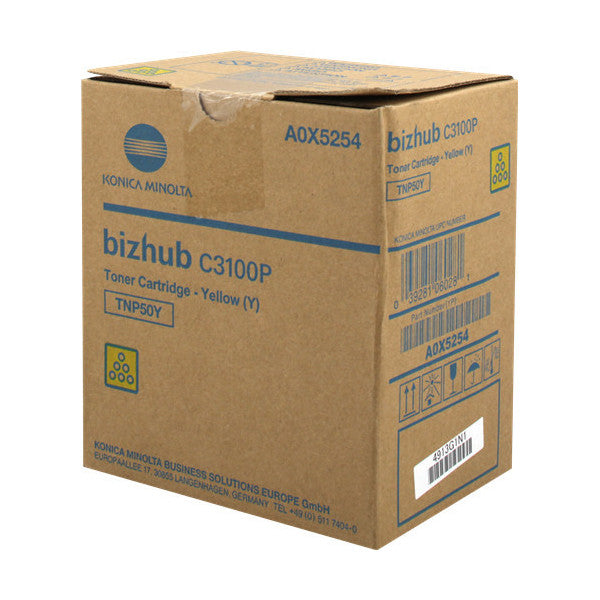 OEM kasetė Konica-Minolta TNP-50 Yellow (A0X5254) 5000 psl.