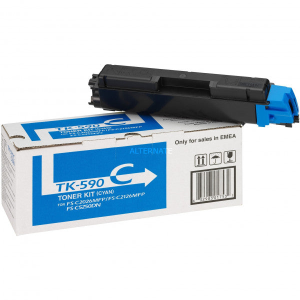OEM kasetė Kyocera TK-590 Cyan (1T02KVCNL0)