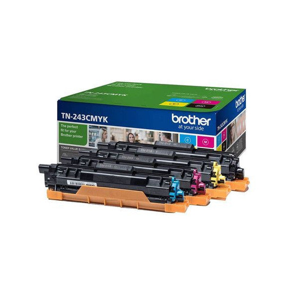 OEM komplektas Brother TN-243 Bk/C/Y/M (TN243BKCYM)